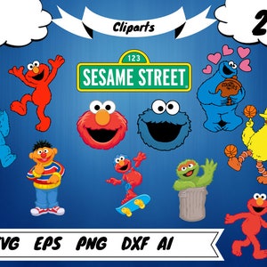 Download Sesame street svg | Etsy