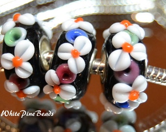 Murano Lampwork Handmade Glass Bead Fits European Style Bracelets European Charm Bracelets