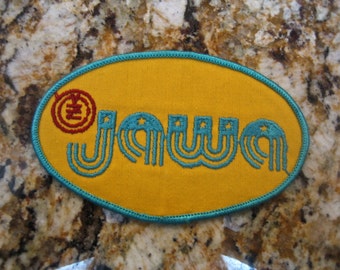 Mint Vintage JAWA Motorcycle Patch