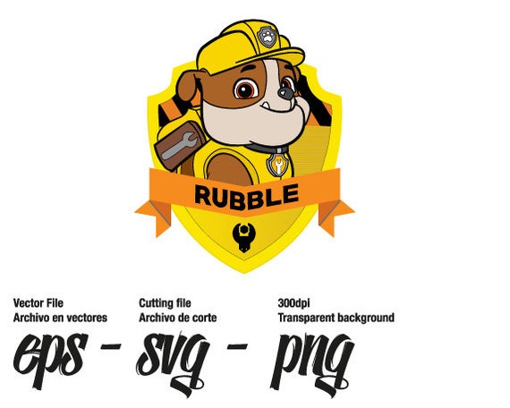 Free Free Rubble Paw Patrol Svg Free 627 SVG PNG EPS DXF File