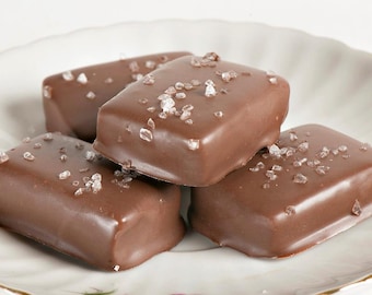 Award Winning Fleur de Sel Caramels (1lb) Gluten Free