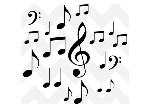 Download Musical Notes SVG Music Bundle SVG Music SVG Cutting File