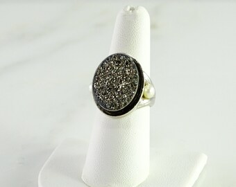 Sterling Statement Ring Size 7