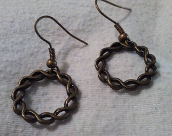 Open Celtic Round Earrings