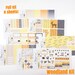 Woodland Deluxe Kit for ECvertical, Planner / Agenda stickers