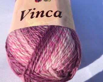 Sock Yarn -- Vinca Variegated Yarn