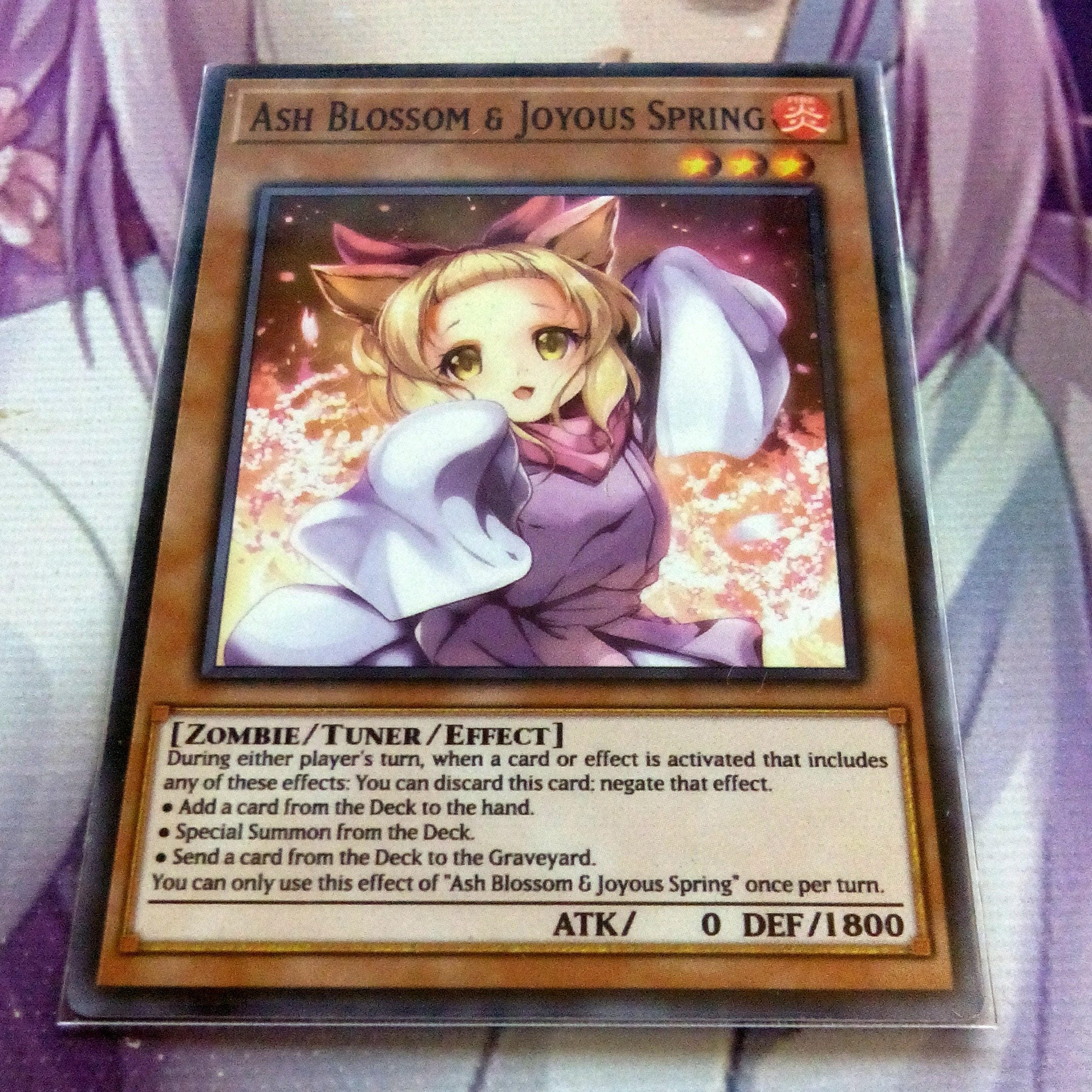 Ash Blossom & Joyous Spring COMMON Orica Alternate Art