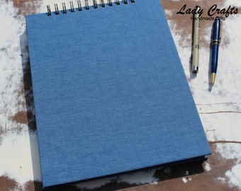 Sketch Book in Denim