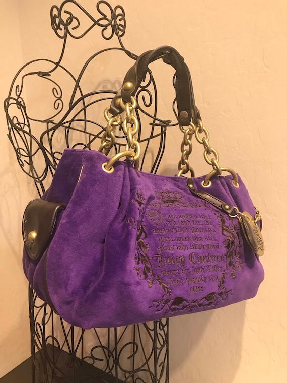 juicy Couture Small Violet Purse Handbag NWT *Make Offer*
