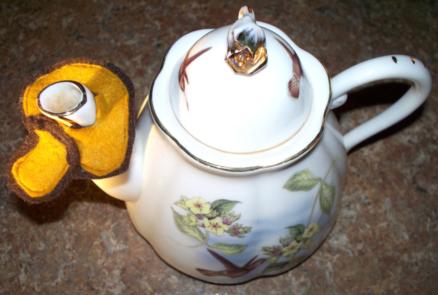 Teapot Drip Catchers Set of FiveHandcrafted FeltRTS Ready To