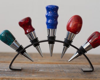 SALE!! Hand-Turned Wine Topper