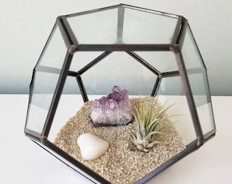 Crystal + Air Plant Terrarium