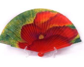 Handmade poppies painted range