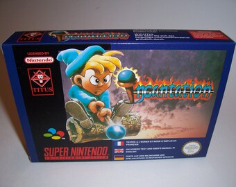Very Rare Incantation Snes Super nintendo CIB Pal (New, Mint, Amazing condition)