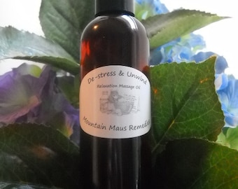 De-Stress and Unwind Massage Oil