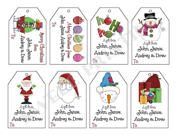 Big K Little G: DIY <strong>Secret Santa Drawing Gift Tags</strong> with ... Gift tags from santa template