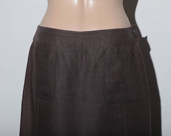 Skirt "CHANEL" linen T42
