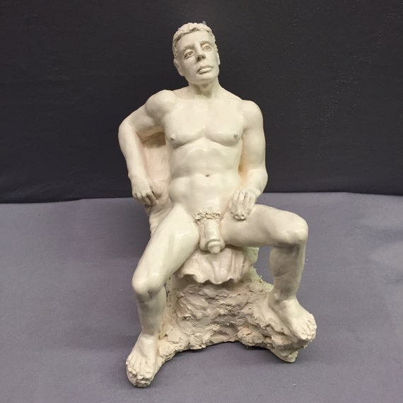Cfnm female artist molds several penis i 8