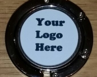 Custom Purse Hook Advertising Promotional Items Gifts, Company Logo, Business Names, Personalized, Handmade, Customized, Stocking Hanger