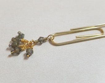 Tiny Grey Chandelier Planner Paperclip