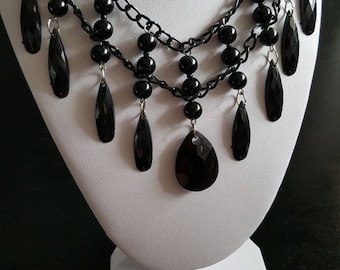 Handmade gothic victorian necklace