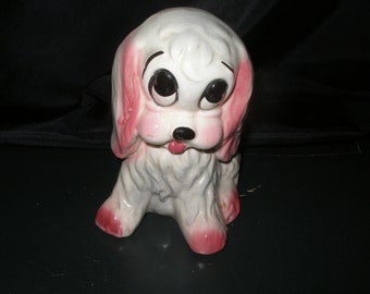 Puppy Planter Dog Planter Vintage