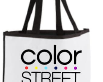 Color Street Two Tone Tote Bag