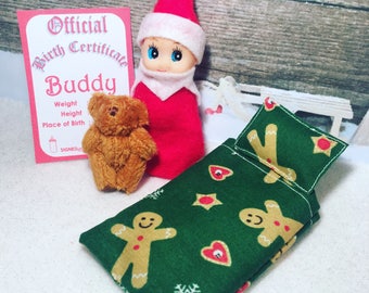 Baby Elf Buddy The Shelf Sitter Doll