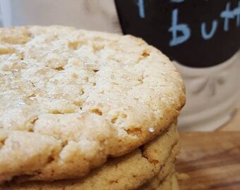 Honey Bourbon Peanut Butter Cookies