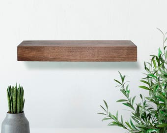 Walnut Floating Shelf