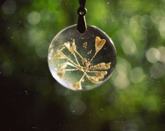 Seeds of Love Resin Pendant