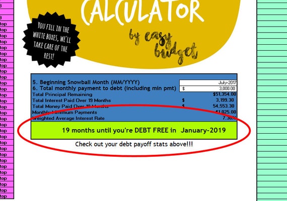 payoff date calculator