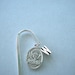 1st First Communion Bookmark, Keepsake, Gift, Charm with Your Initial. Silver or Gold Color New