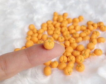 Miniature Orange,Dolls and Miniature,Miniature Fruit,Orange,Miniature sweet,miniature accessories,Dolls House,miniature jewelry,handmade