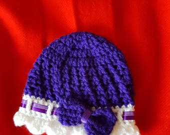 Baby girl hat 0-3 month