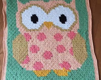 Owl Blanket 36" x 45"
