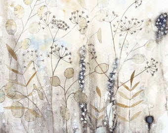 Honesty Watercolour Print