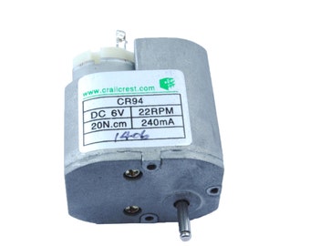 Proops Crailcrest 6v Motor New 22rpm. Model Boats, turntables, modelling, school projects. (E3001) Free UK Postage