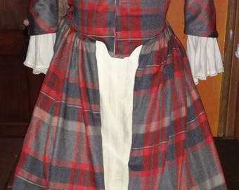 18th Century Scottish Style Day Dress
