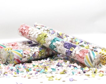Unicorn Party, Unicorn Rainbow, Rainbow Party, Party Poppers, Confetti Wands, Rainbow Birthday, Unicorn Party Decor,
