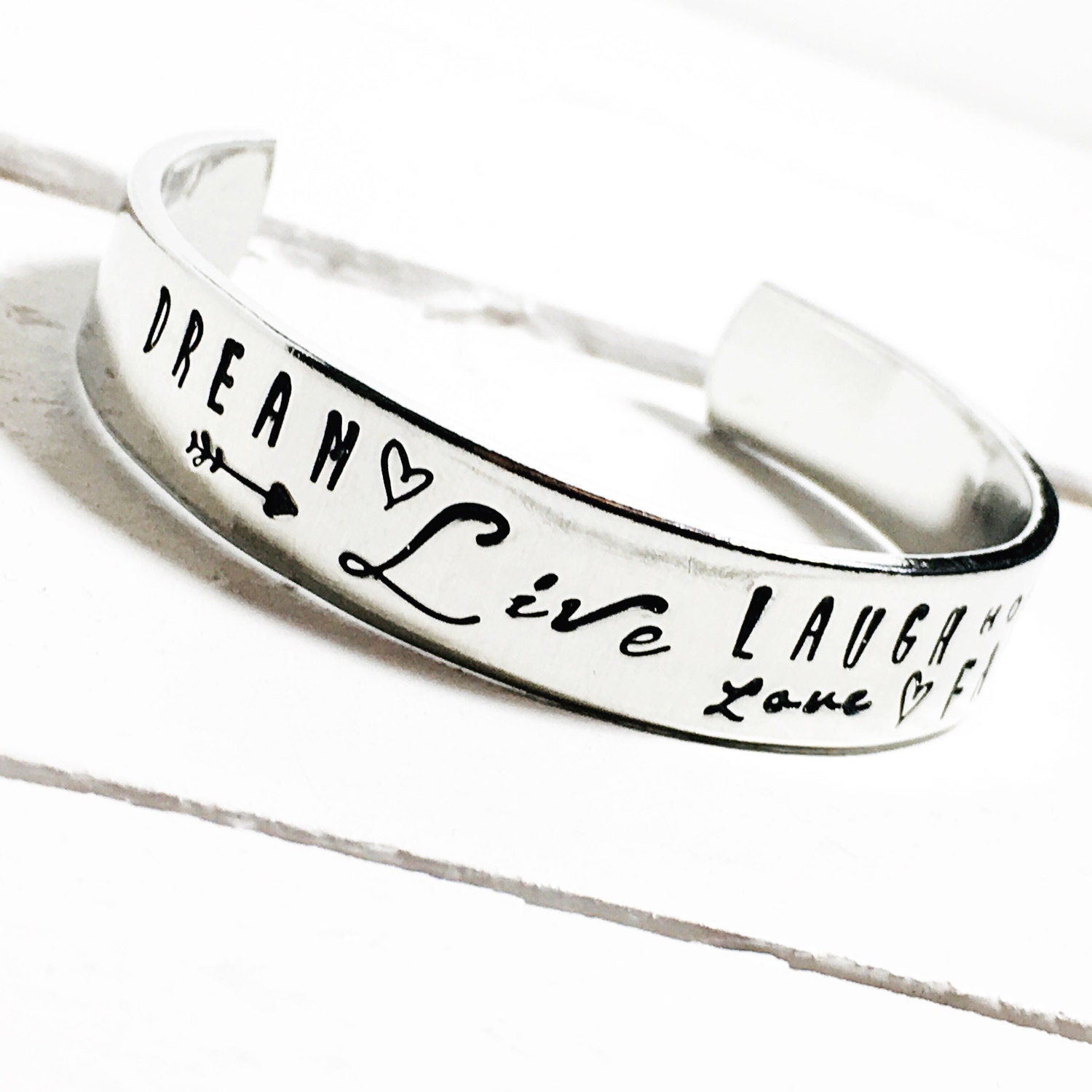 Live Laugh Love Bracelet Personalized Bracelets