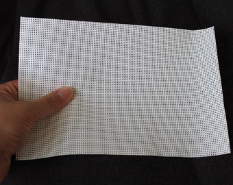 6'' x 9'' and 12'' x 9'' Paintable plastic mesh for vision on mascots and other costumes