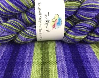 Iris - Hand-Dyed Self-Striping MCN Sock Yarn