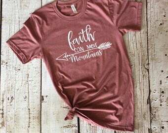 Christian T Shirts, Faith Shirt, Christian Shirt, Jesus Shirt, Christian T-shirt, Gift Women, Gift For Her, Christian, Jesus, Bible Verse