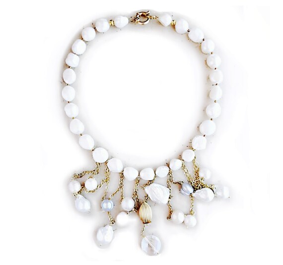 Beach Wedding Jewelry Set Trending Necklace For Women Pearls