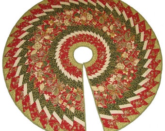 Spiral Tree Skirt pattern