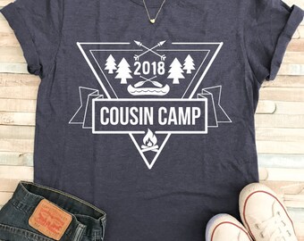 Summer camp shirt | Etsy