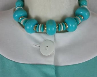 Vintage 50's Bead Necklace, Darling