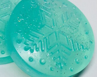 Fresh Fallen Snow - Snowflake Soap
