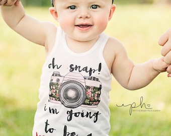Big Sister Shirt Oh Snap I'm the Big Sister Shirt Sibling Shirts Sister Shirt Pregnancy Announcement Shirt Baby Announcement Shirt
